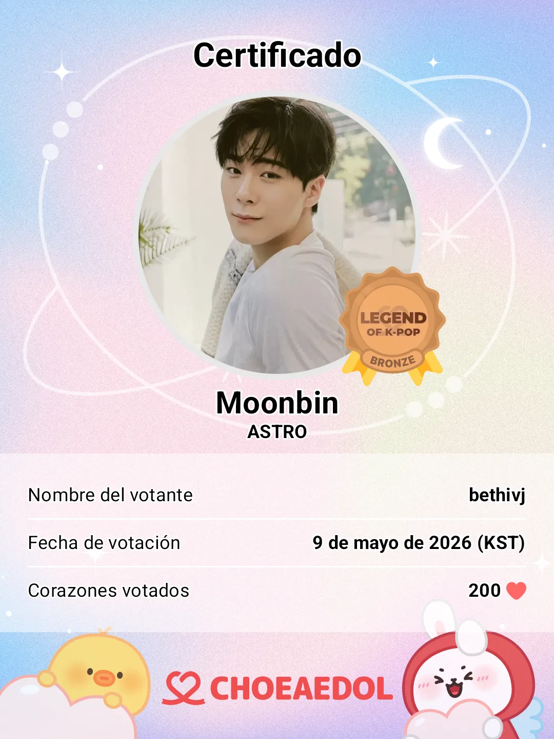 Behind-the-scenes cut of Moonbin (ASTRO)
