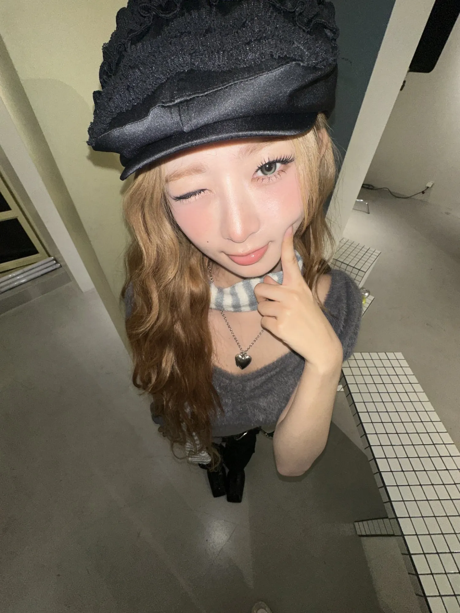 A moment captured by Rei (IVE)'s fan