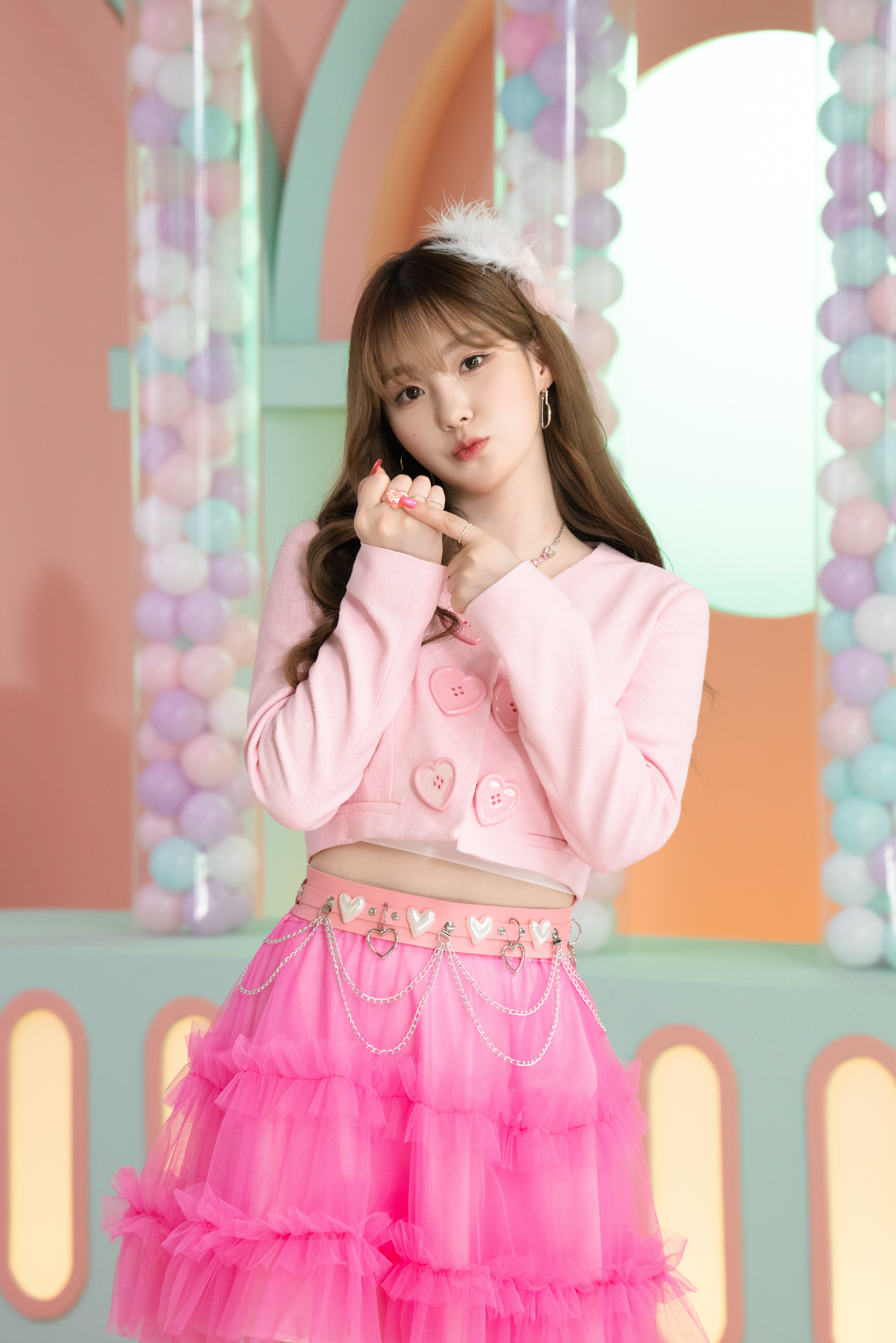 キム・チェヒョン (Kep1er)の舞台裏ショット