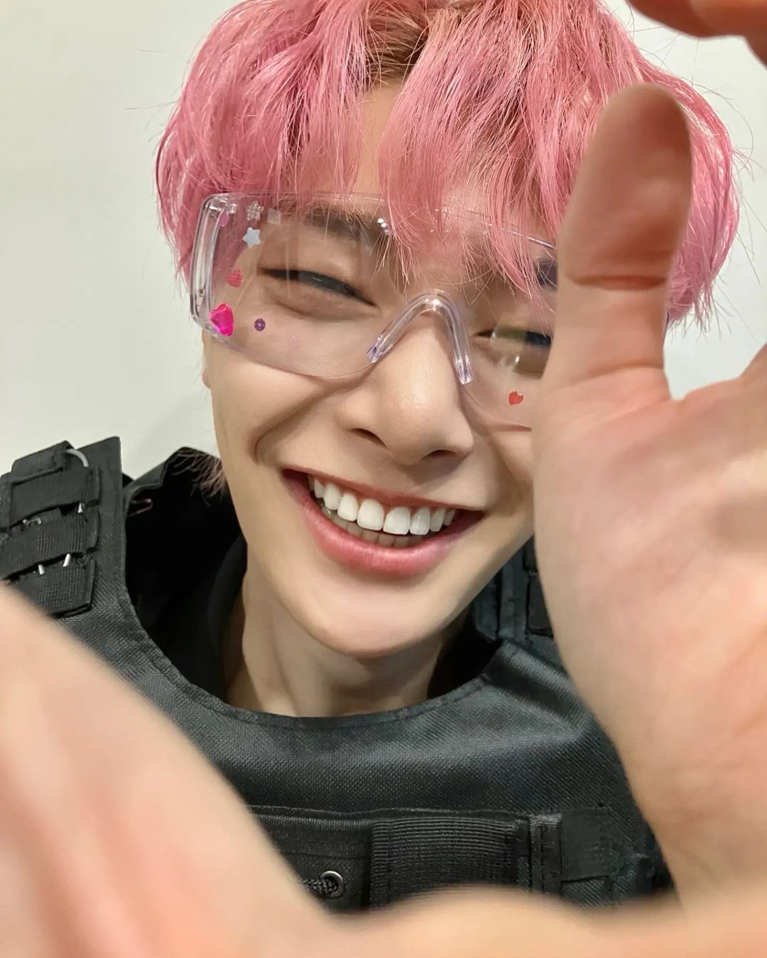 A moment captured by I.N (Stray Kids)'s fan