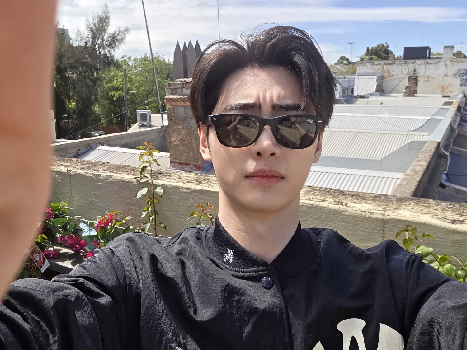Recent activity shot of Sunghoon (ENHYPEN)