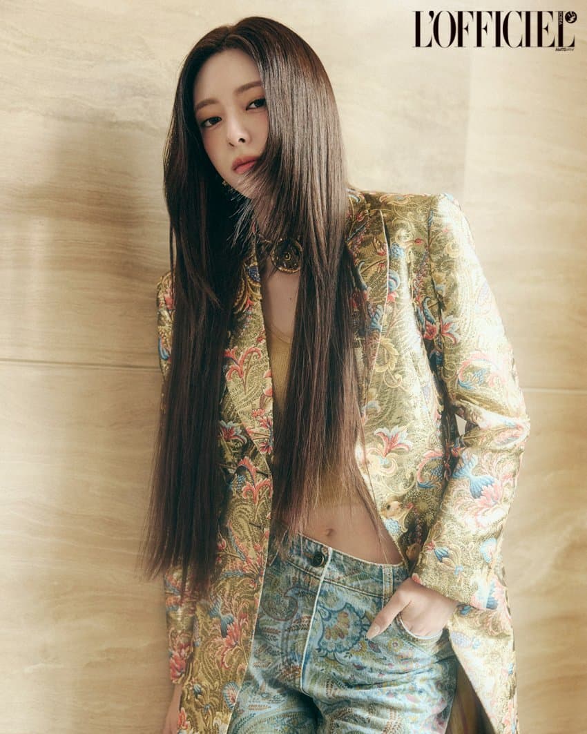 A moment captured by Yuna (ITZY)'s fan