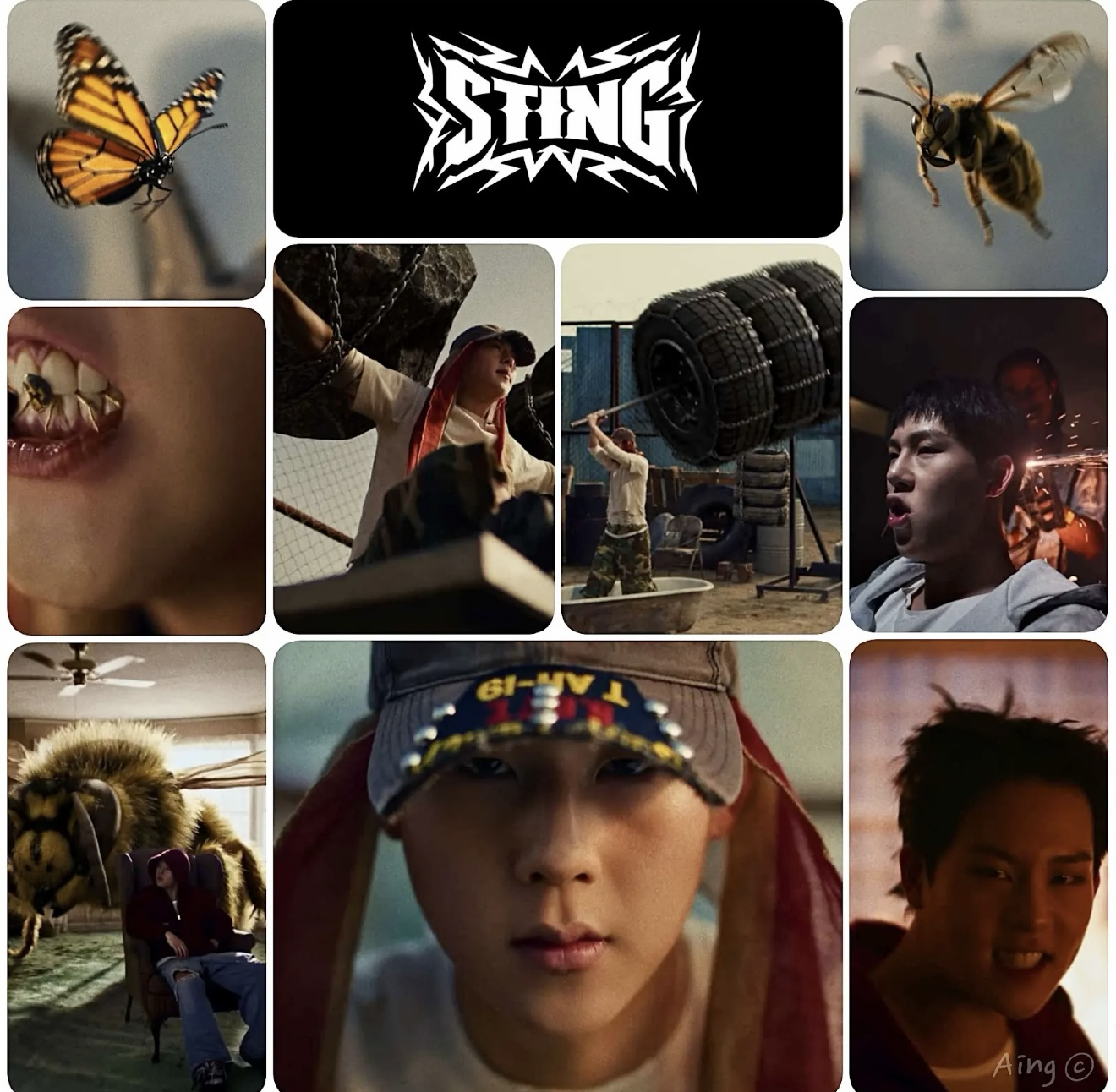 A moment captured by Joohoney (MONSTA X)'s fan