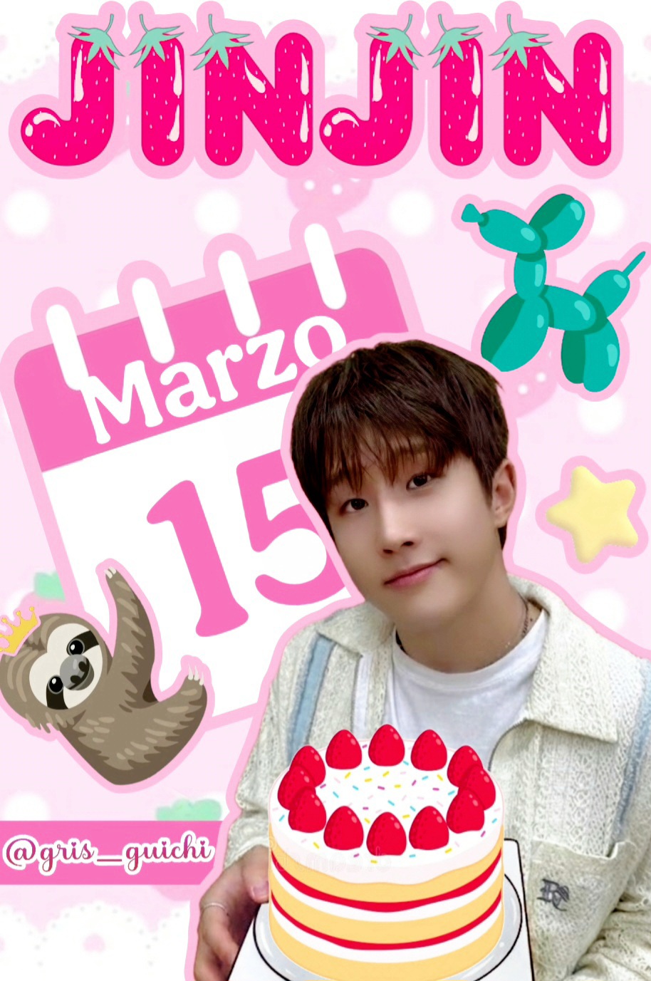 Recent activity shot of Jinjin (ASTRO)