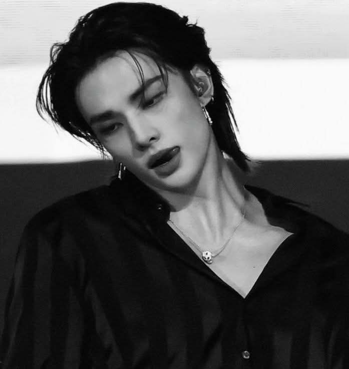 Recent activity shot of Hyunjin (Stray Kids)