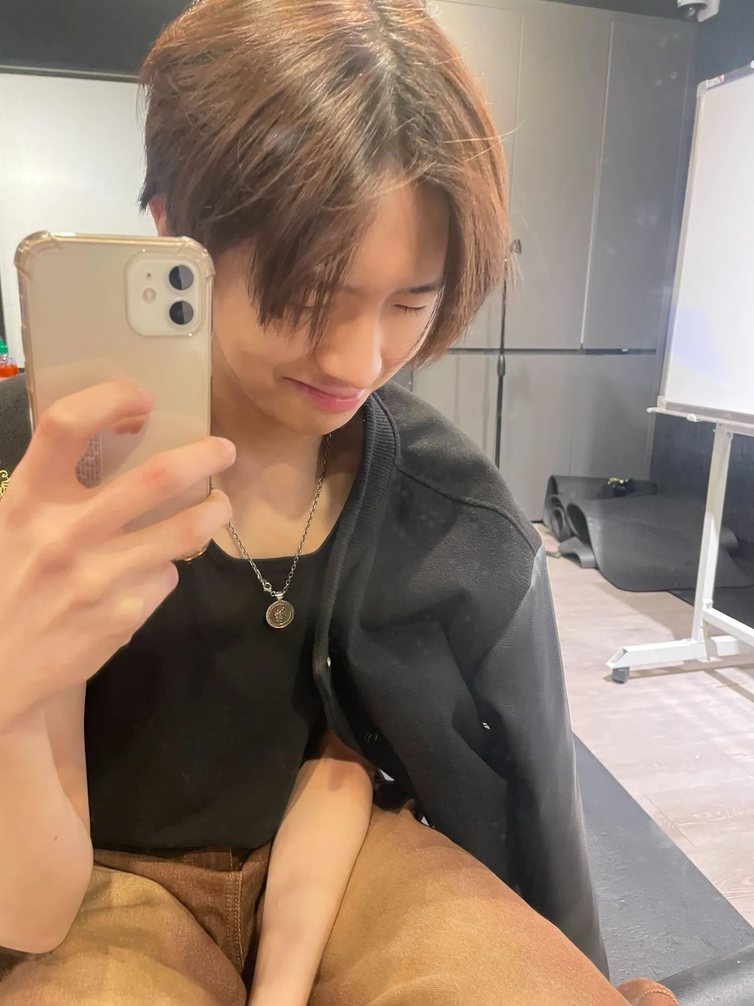 Recent activity shot of Woonhak (BOYNEXTDOOR)