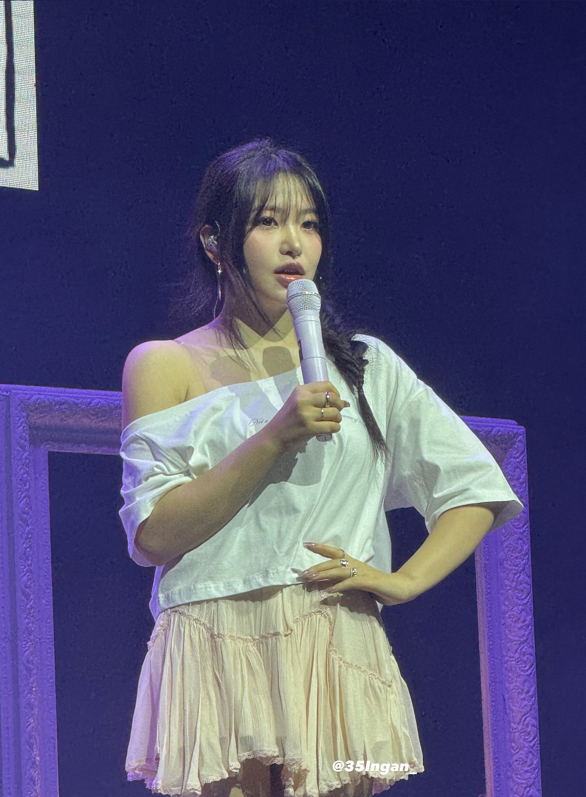 A moment captured by Yeri (Red Velvet)'s fan