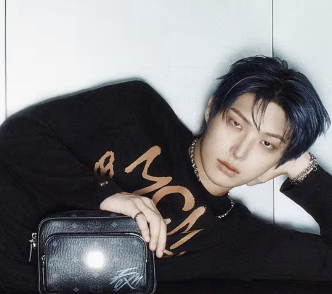 A moment captured by Mingi (ATEEZ)'s fan