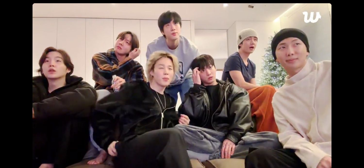 A moment captured by BTS's fan