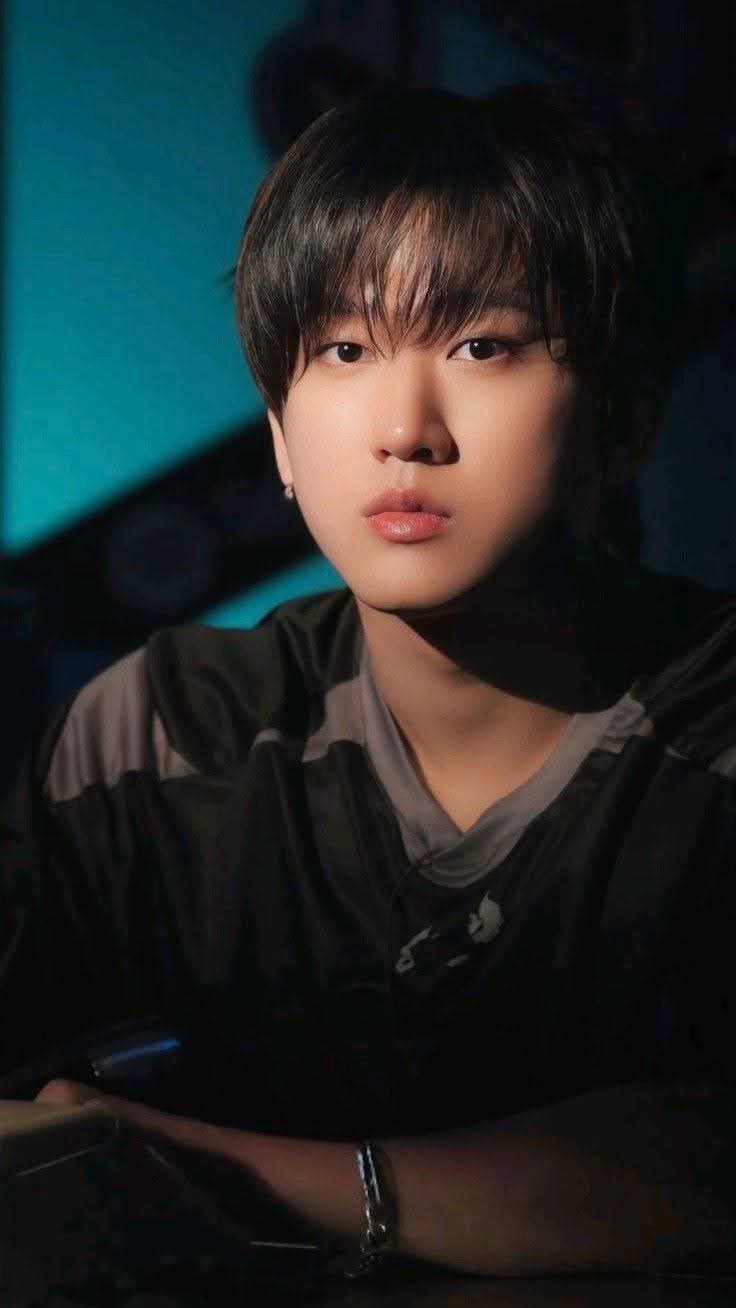 Recent activity shot of Changbin (Stray Kids)