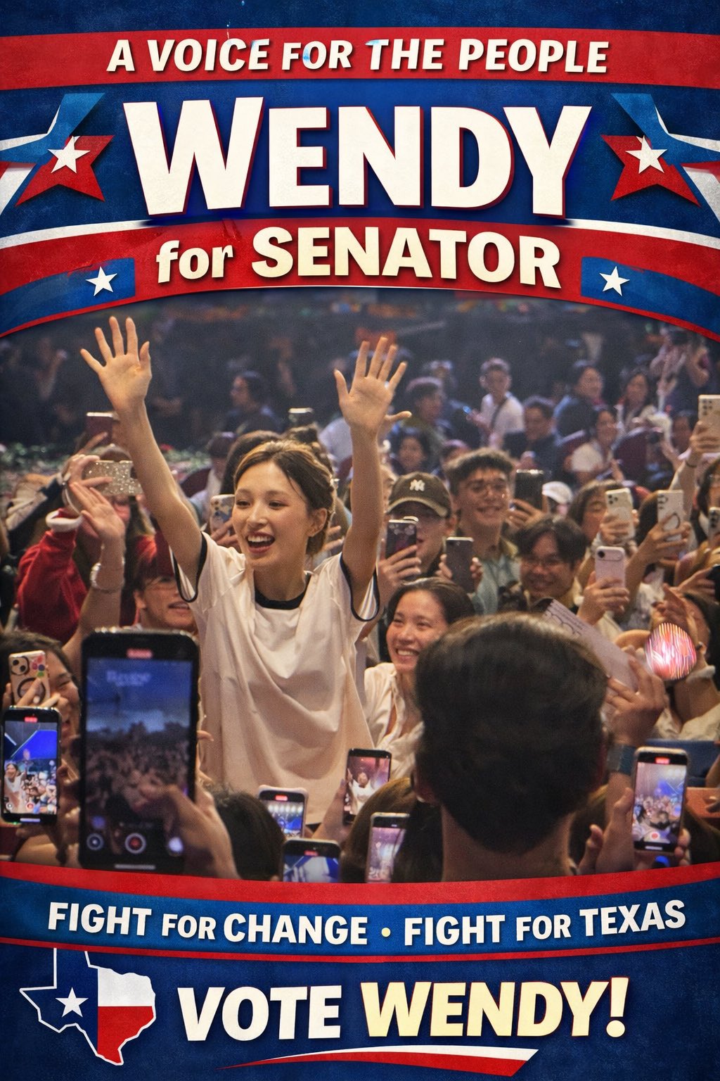 A moment captured by Wendy (Red Velvet)'s fan