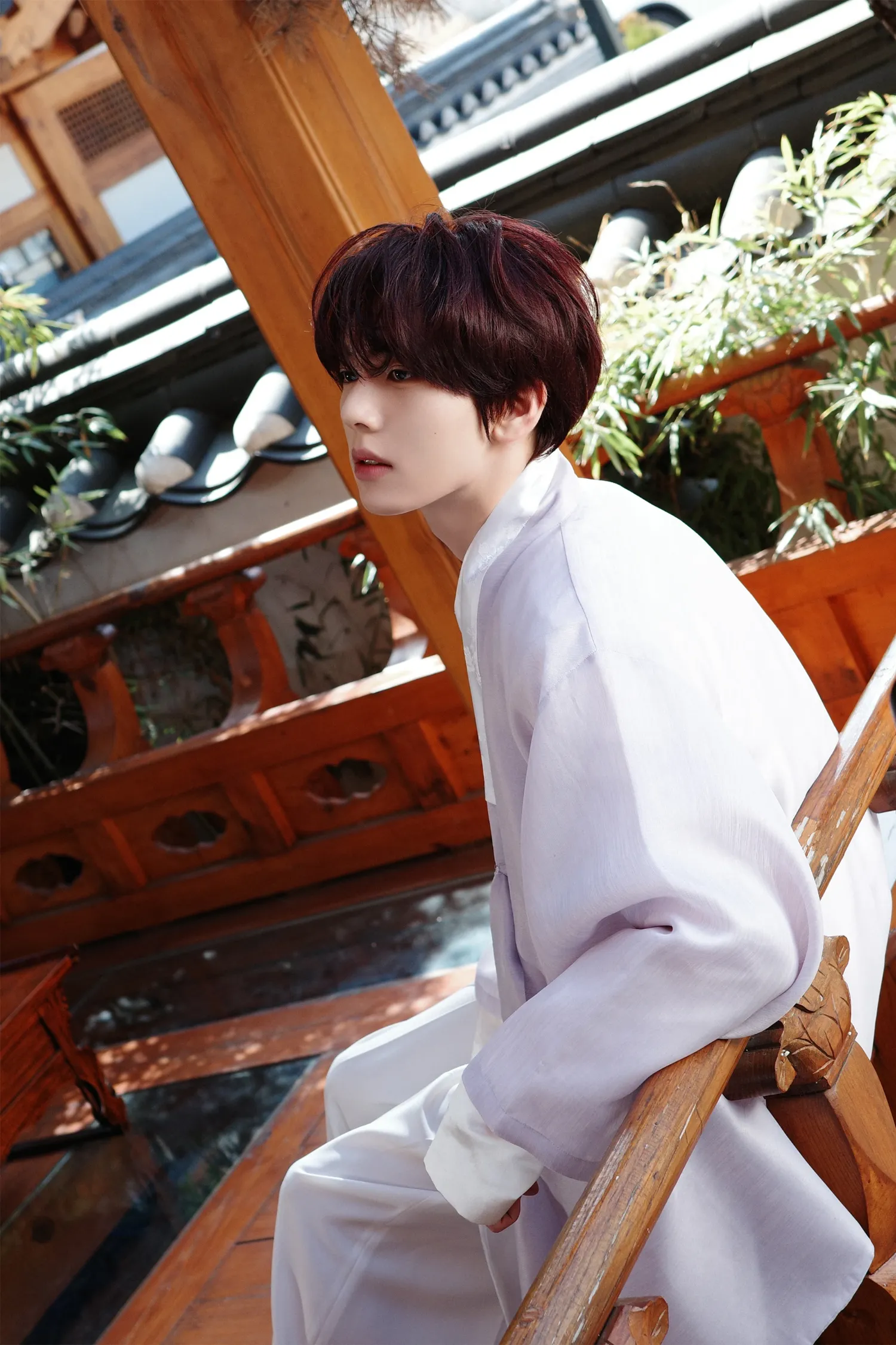 Behind-the-scenes cut of Han Yujin (AND2BLE)