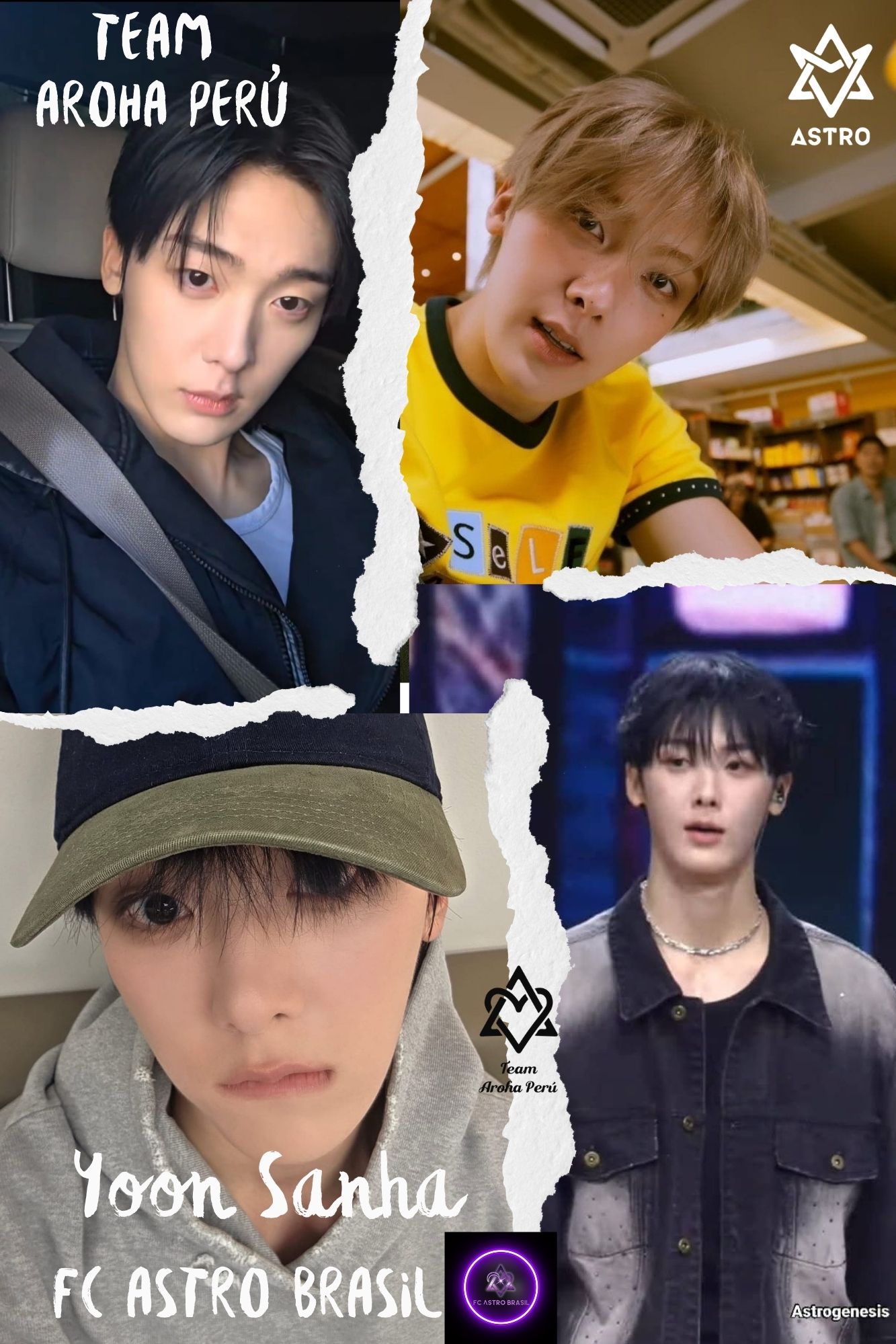 A moment captured by Sanha (ASTRO)'s fan