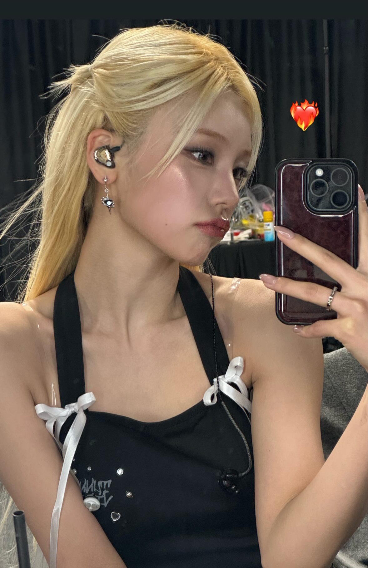 A moment captured by Yeji (ITZY)'s fan