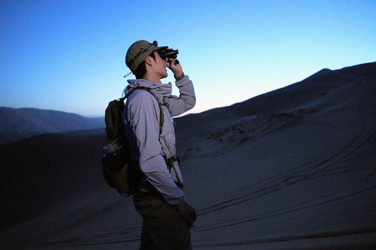 A moment captured by Wang Yibo's fan