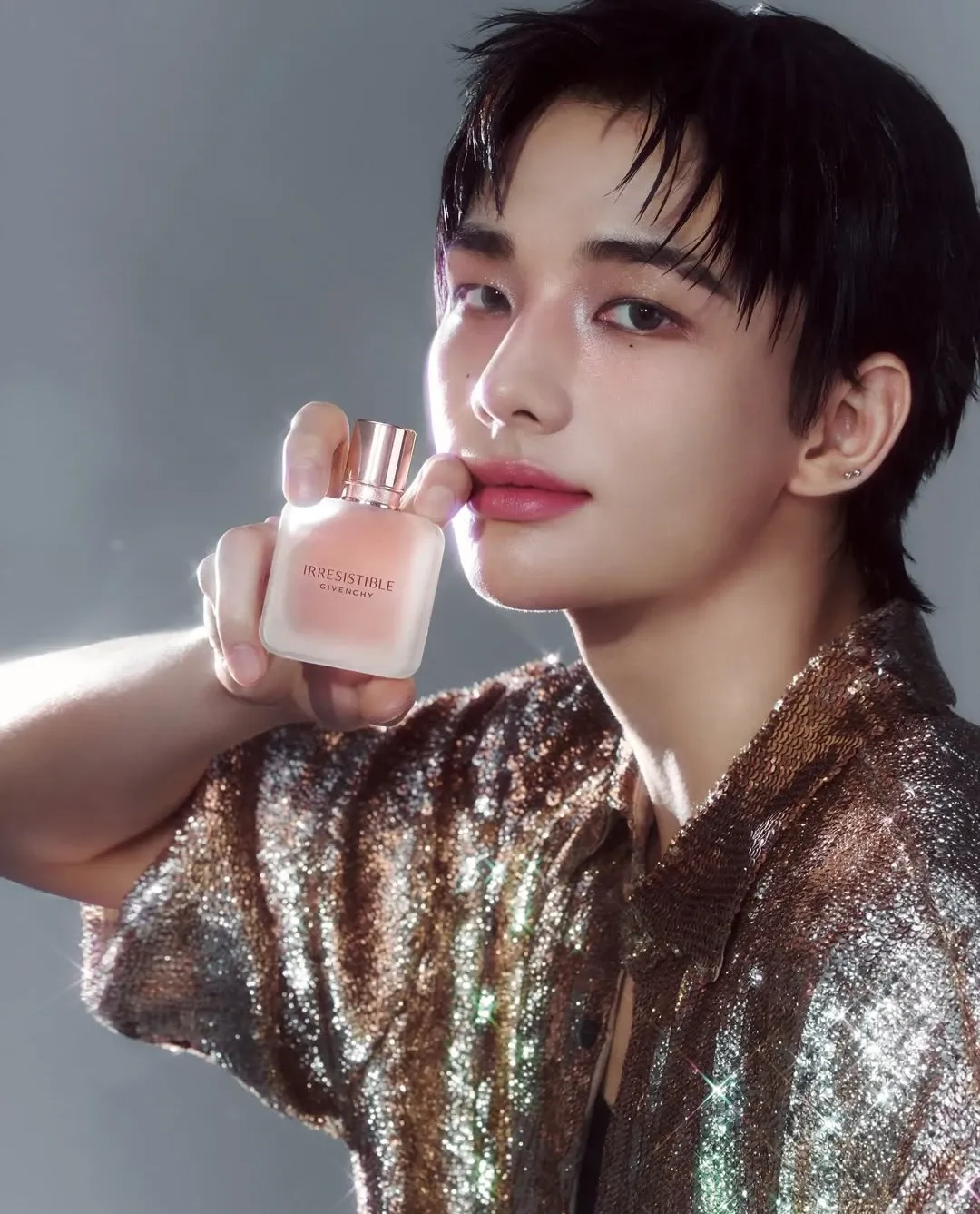 Behind-the-scenes cut of Hyunjin (Stray Kids)