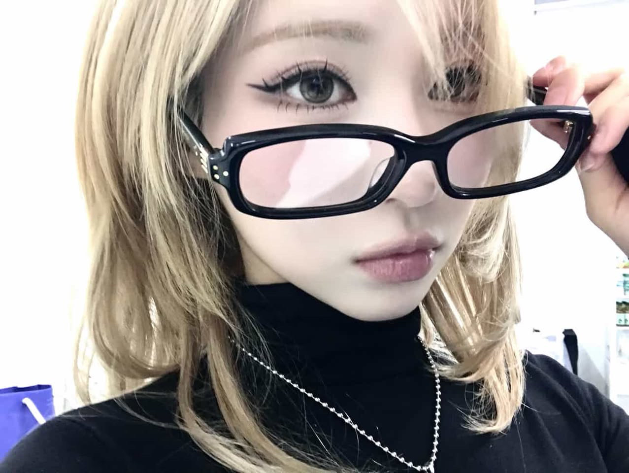 Recent activity shot of Asa (BABYMONSTER)