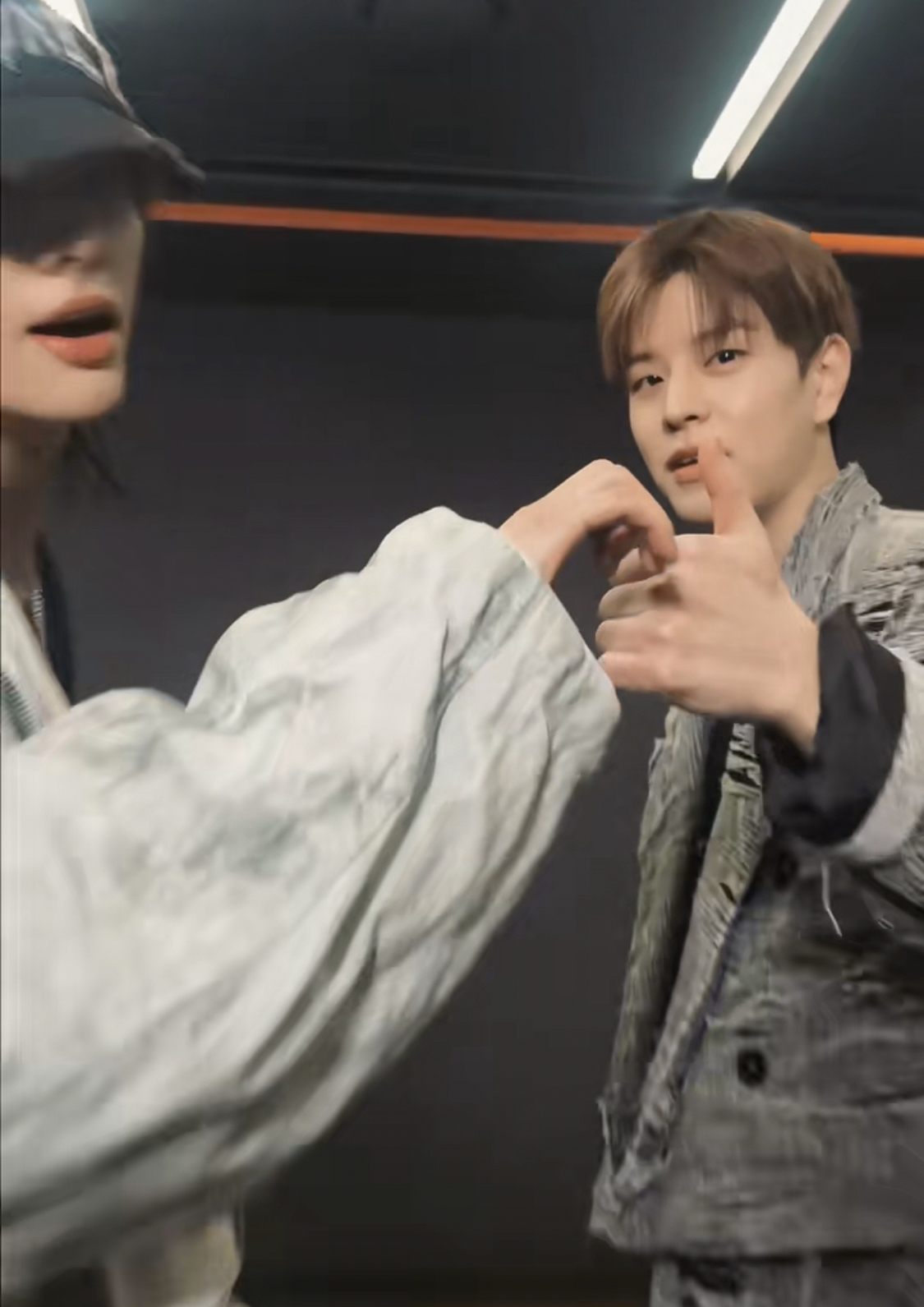 A moment captured by Seungmin (Stray Kids)'s fan