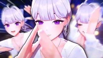 Behind-the-scenes cut of Ine (ISEGYE IDOL)
