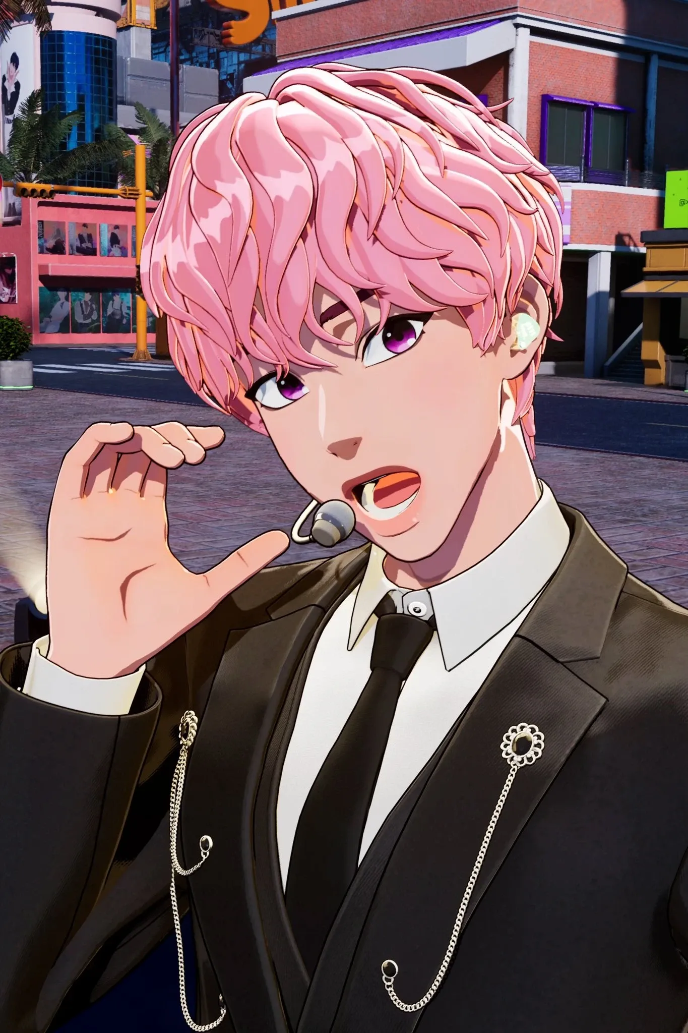 Recent activity shot of Bamby (PLAVE)