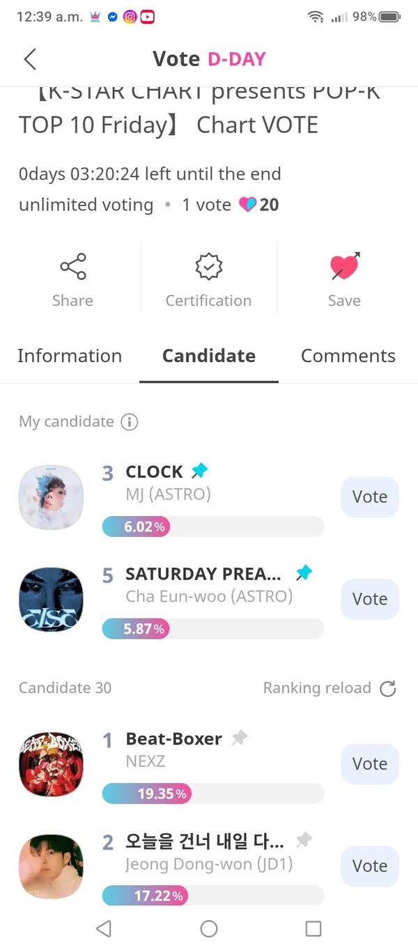A moment captured by MJ (ASTRO)'s fan