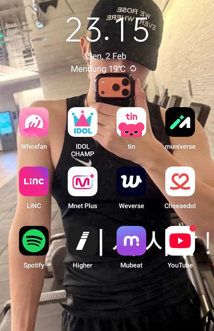 A moment captured by RM (BTS)'s fan