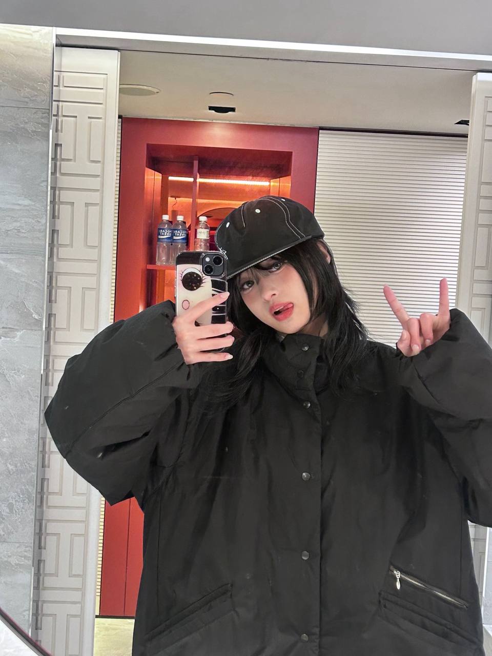 A moment captured by Ahyeon (BABYMONSTER)'s fan