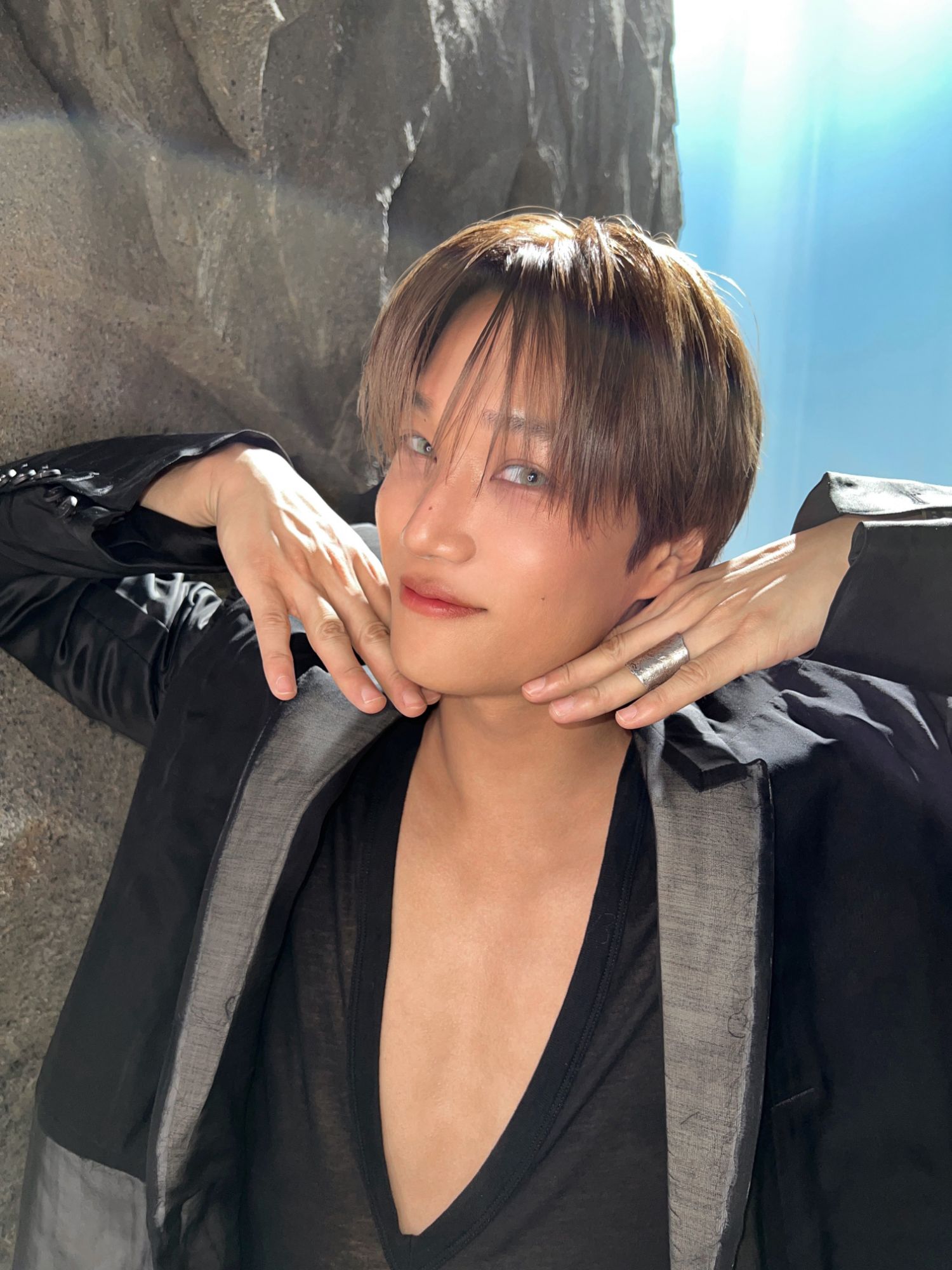 A moment captured by Kai (EXO)'s fan