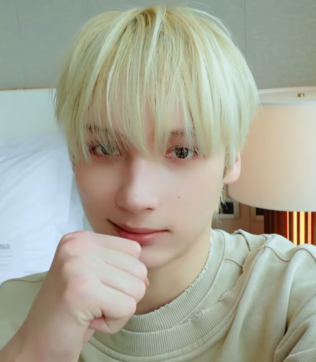 Recent activity shot of HueningKai (TOMORROW X TOGETHER)