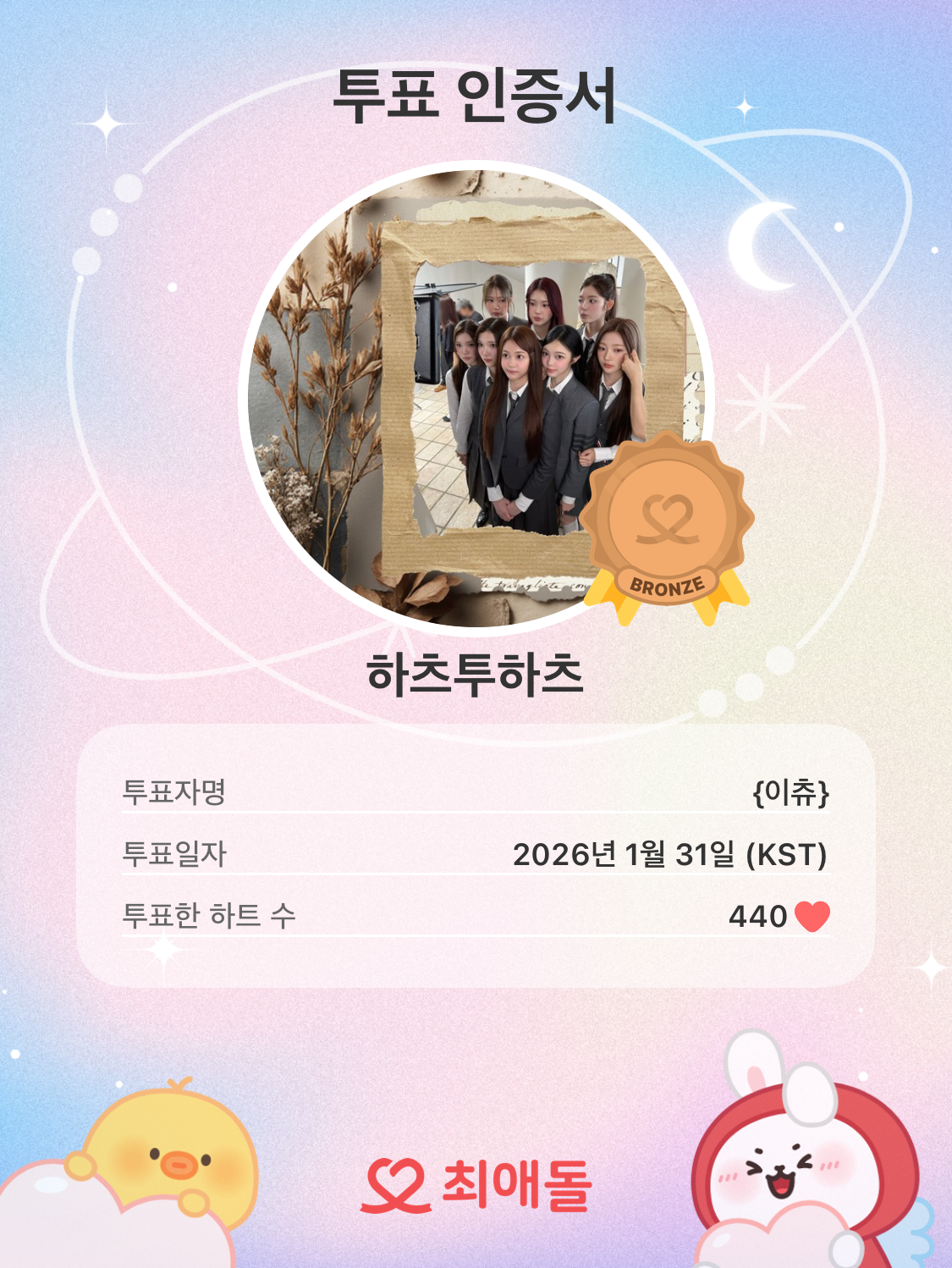 Recent activity shot of Hearts2Hearts