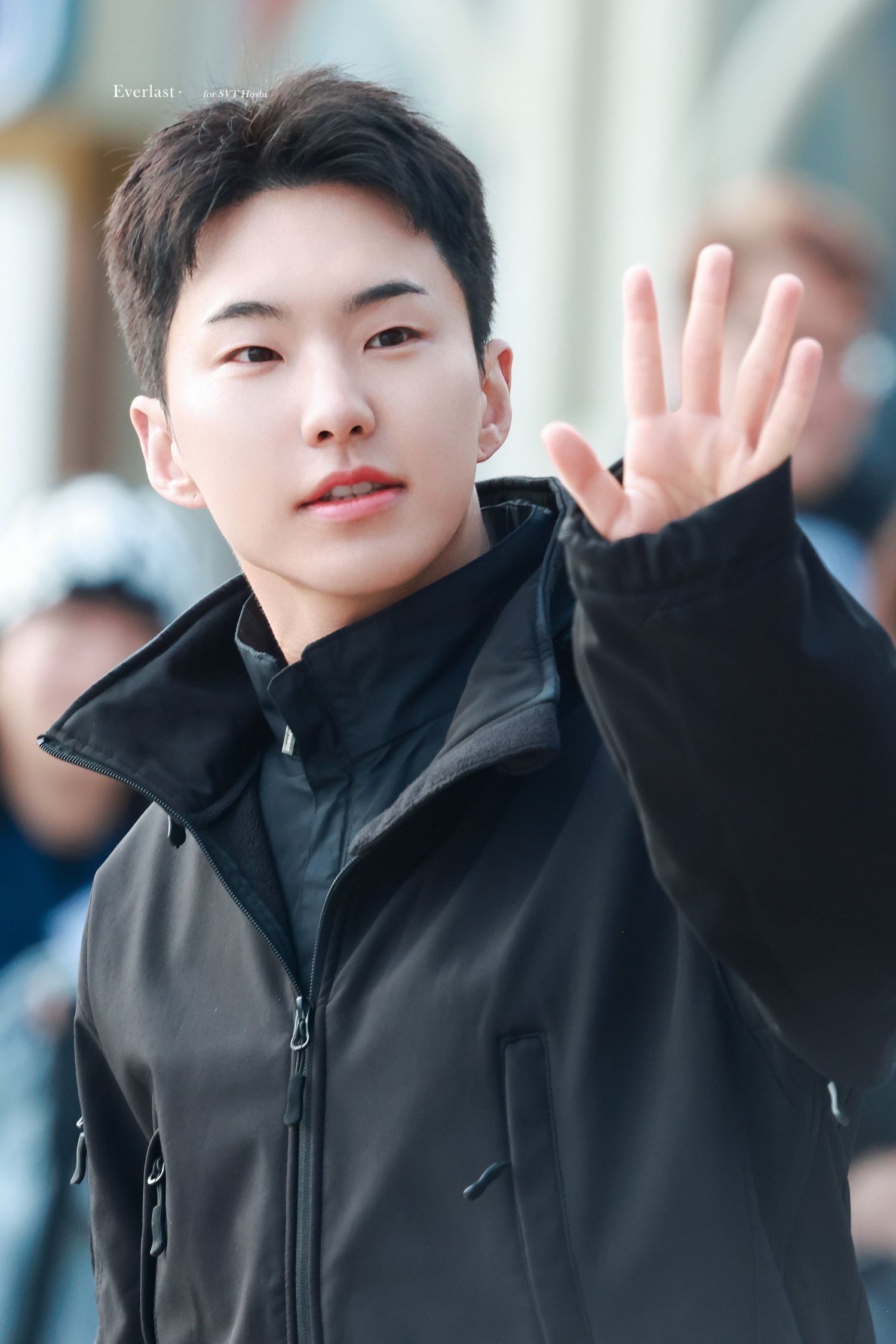 A moment captured by Hoshi (SEVENTEEN)'s fan