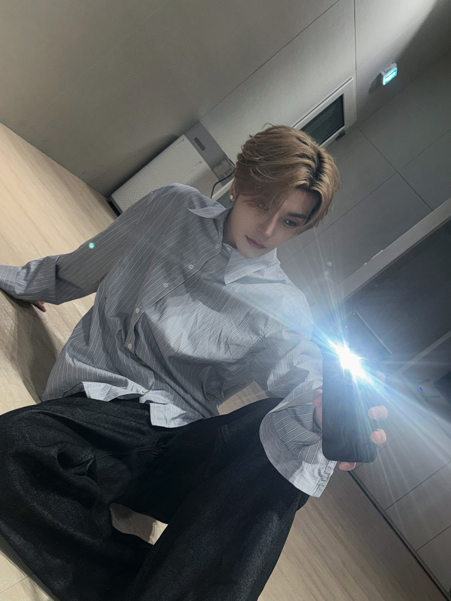 Recent activity shot of He Xinlong (ALPHA DRIVE ONE)