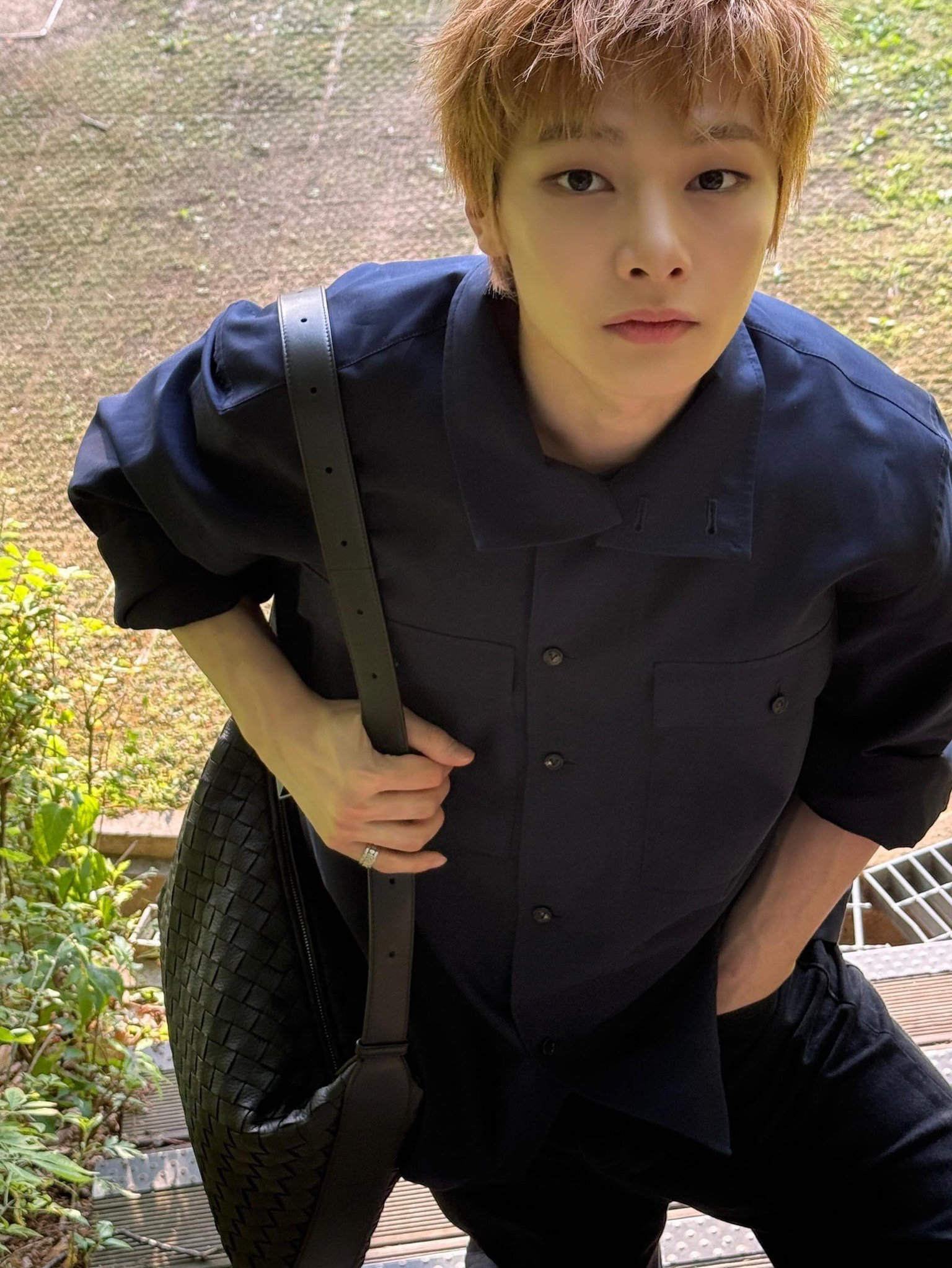 A moment captured by I.N (Stray Kids)'s fan