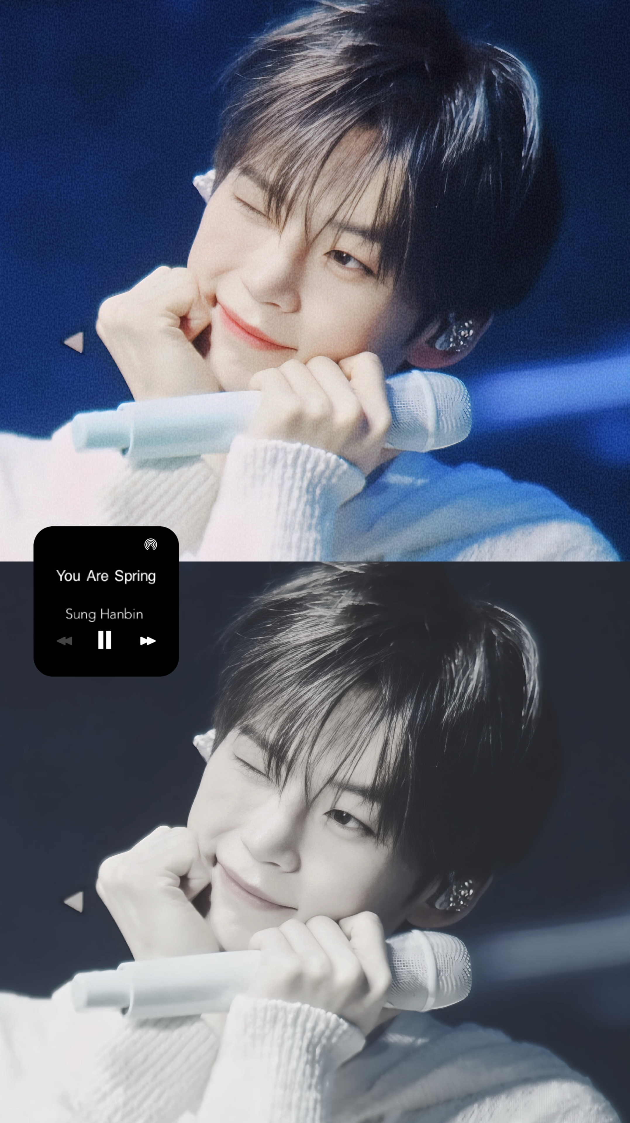 Behind-the-scenes cut of Sung Hanbin (ZEROBASEONE)