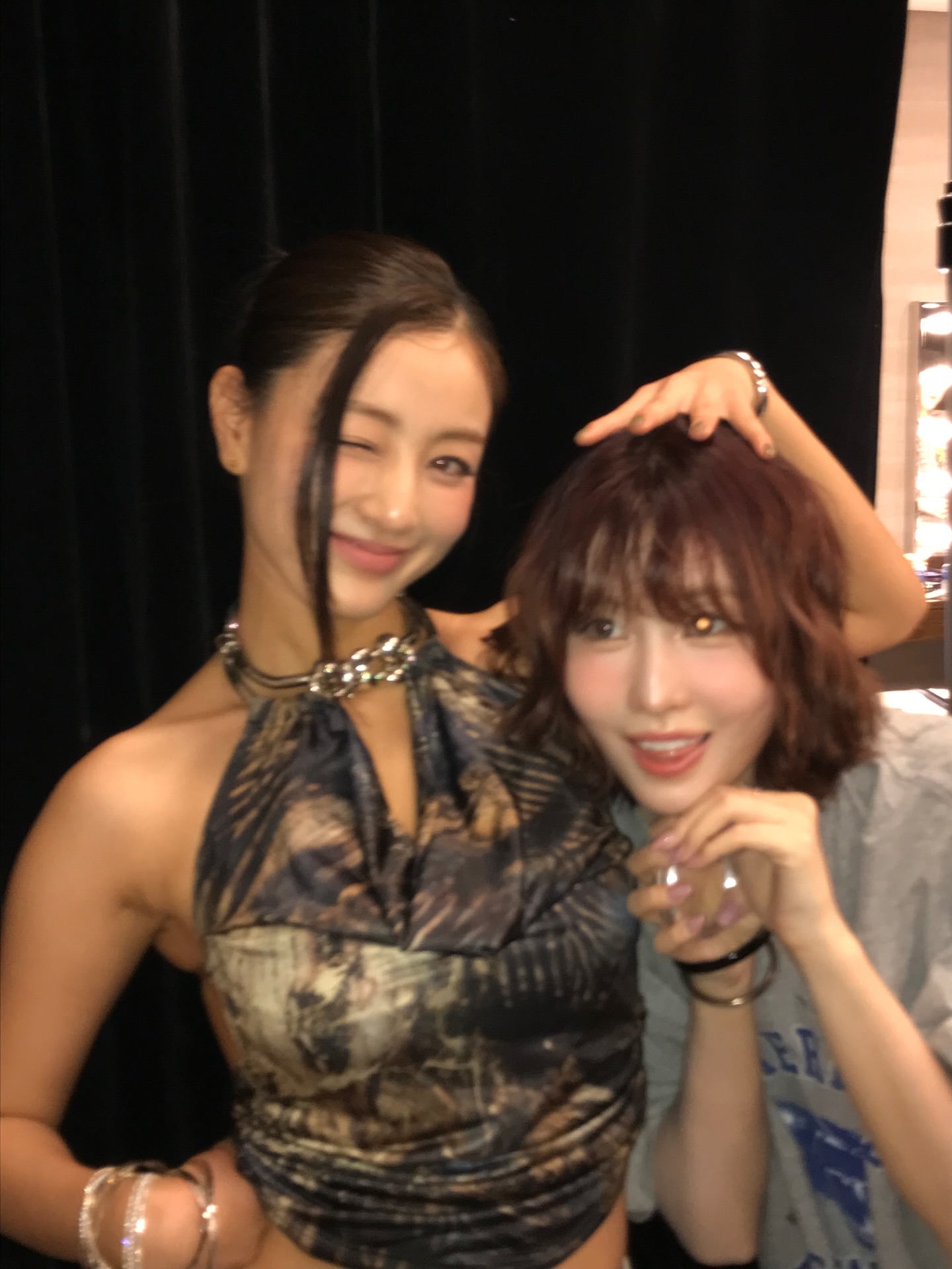 Momo (TWICE)粉丝拍下的瞬间
