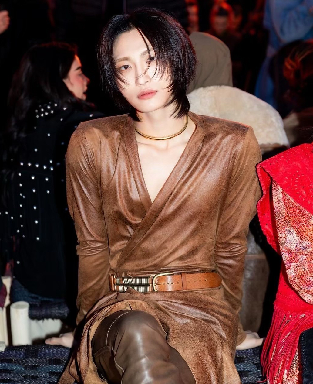 Recent activity shot of Seonghwa (ATEEZ)