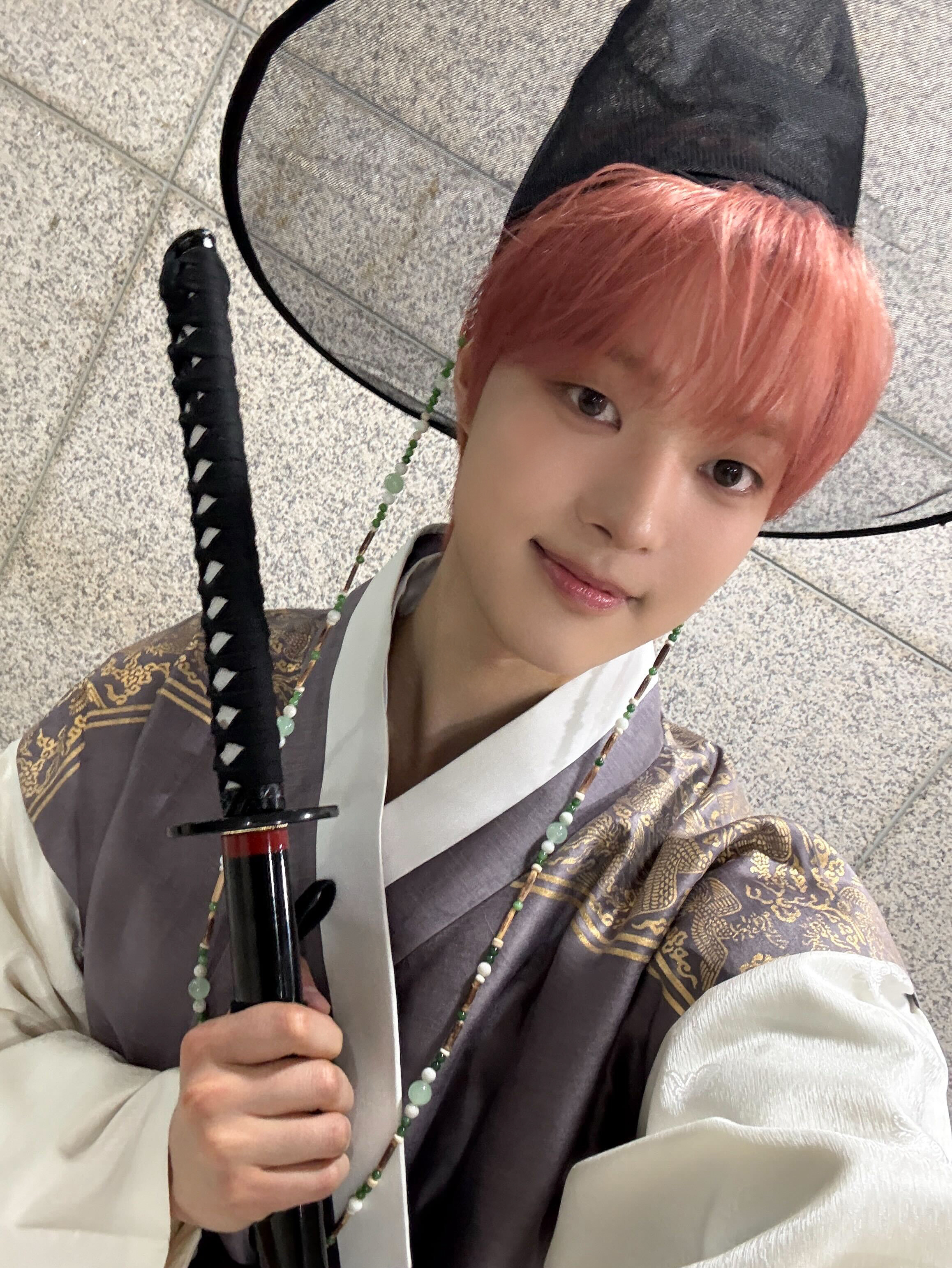 Recent activity shot of EJ (&TEAM)