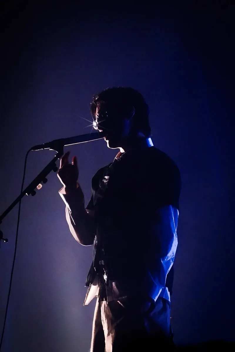 A moment captured by WOODZ's fan