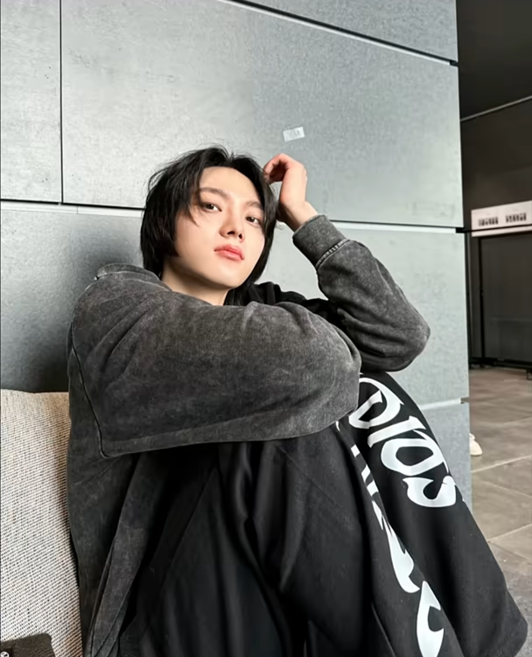 Recent activity shot of Sungho (BOYNEXTDOOR)