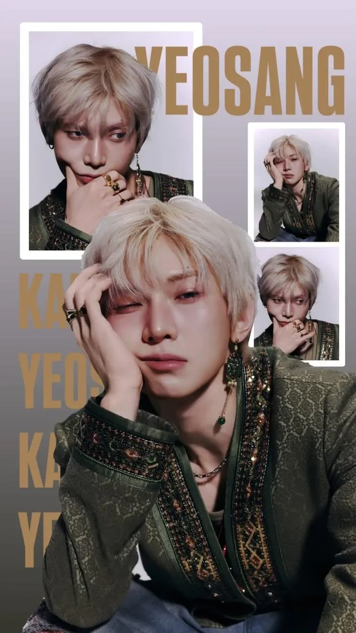 Recent activity shot of Yeosang (ATEEZ)