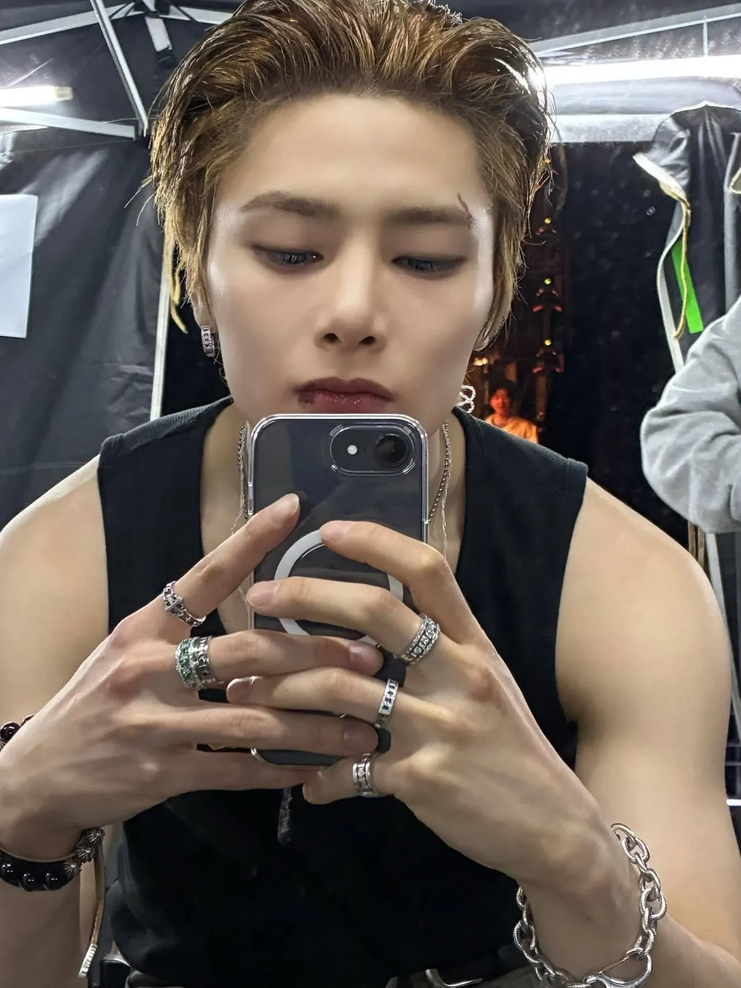 Recent activity shot of I.N (Stray Kids)