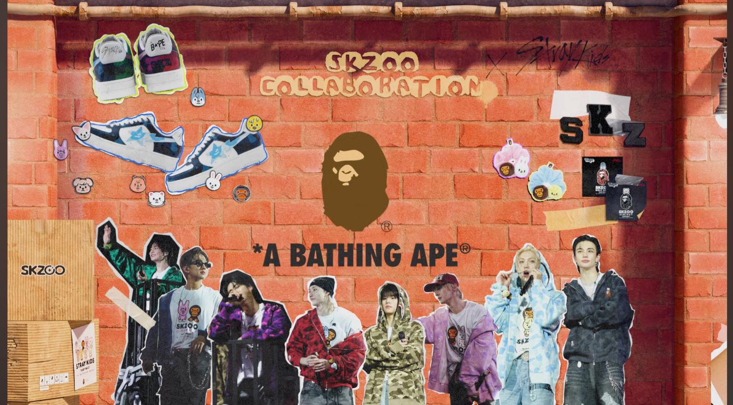 A moment captured by Stray Kids's fan