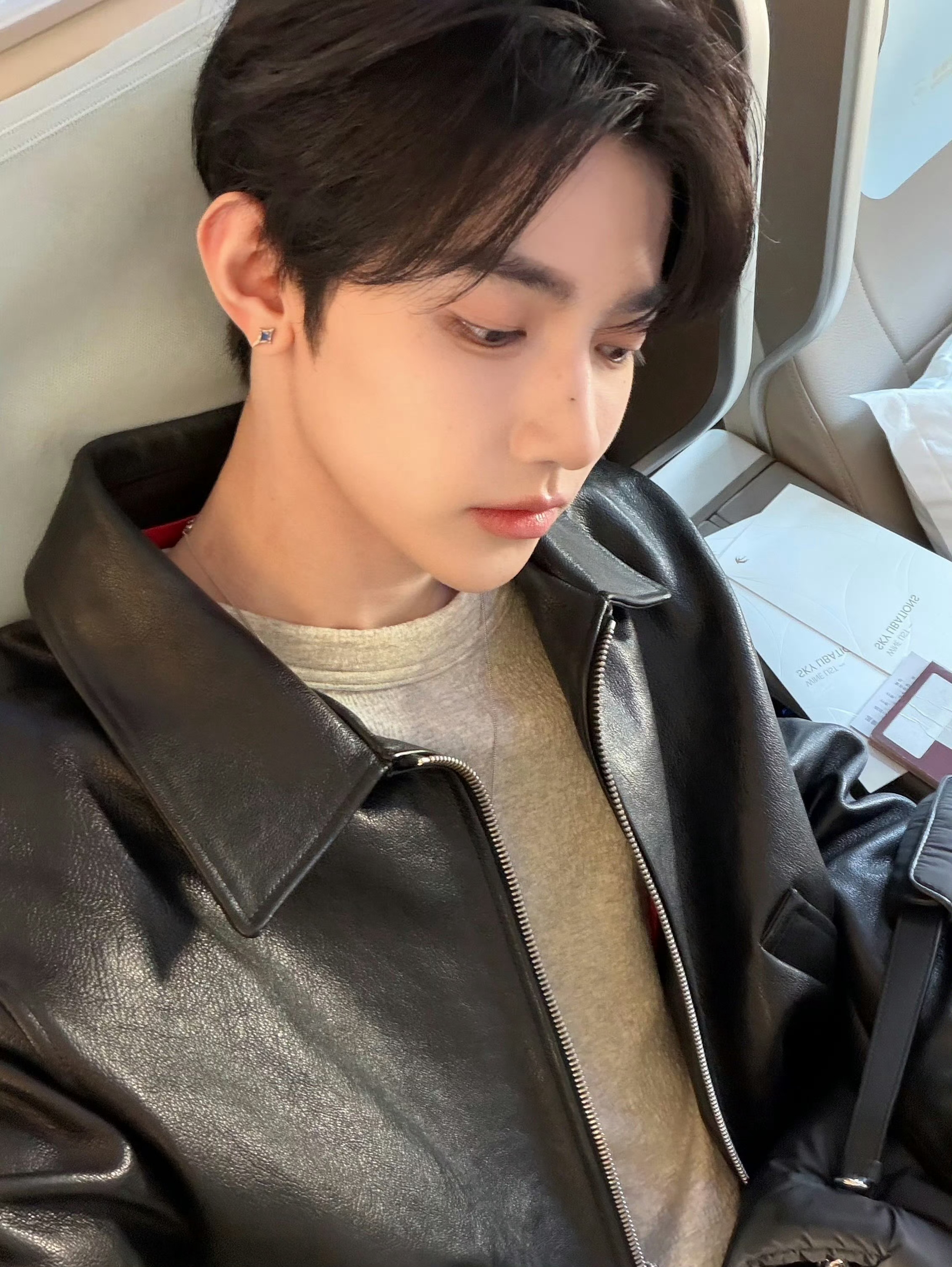 A moment captured by Zhang Hao (ZEROBASEONE)'s fan