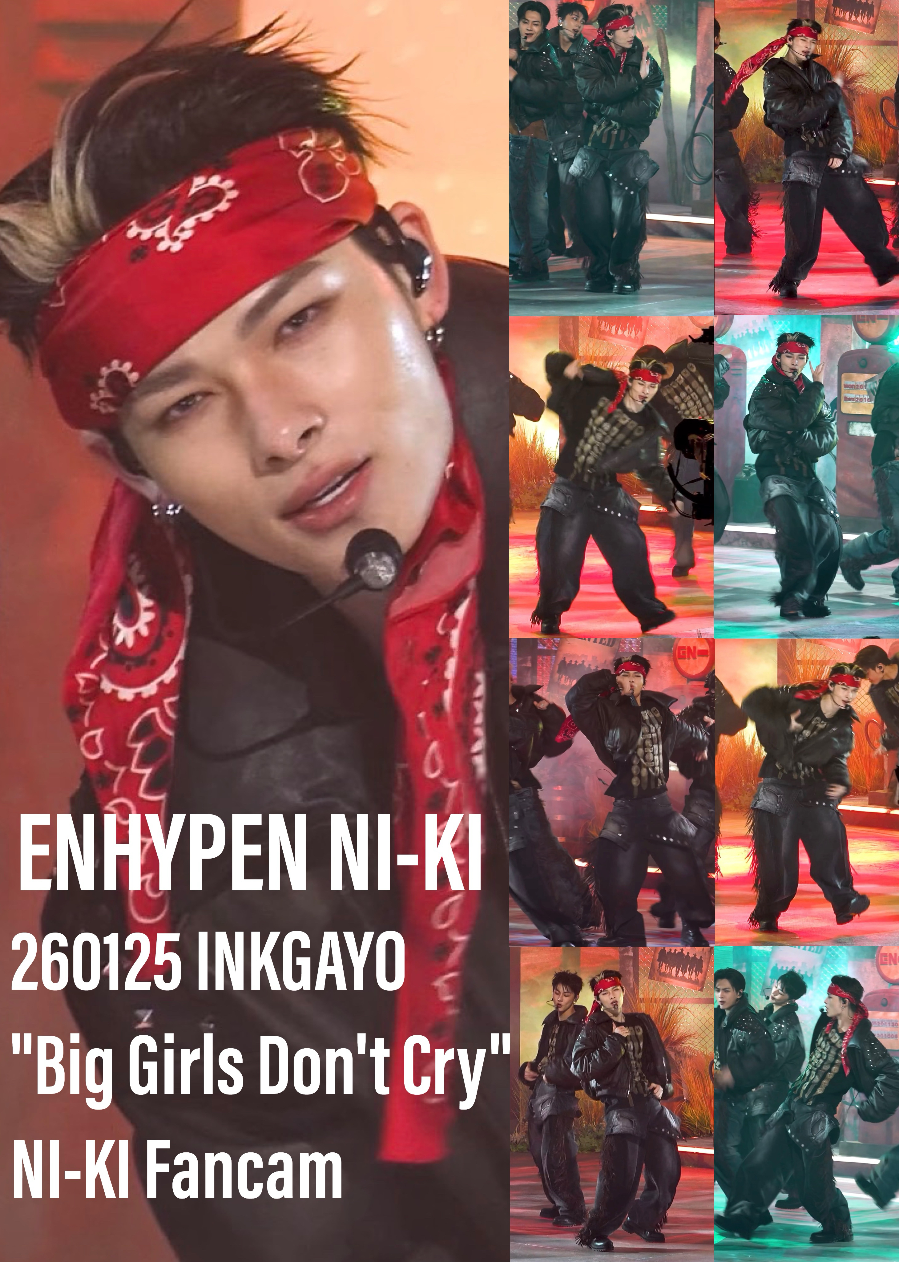 NI-KI (ENHYPEN)的幕后花絮