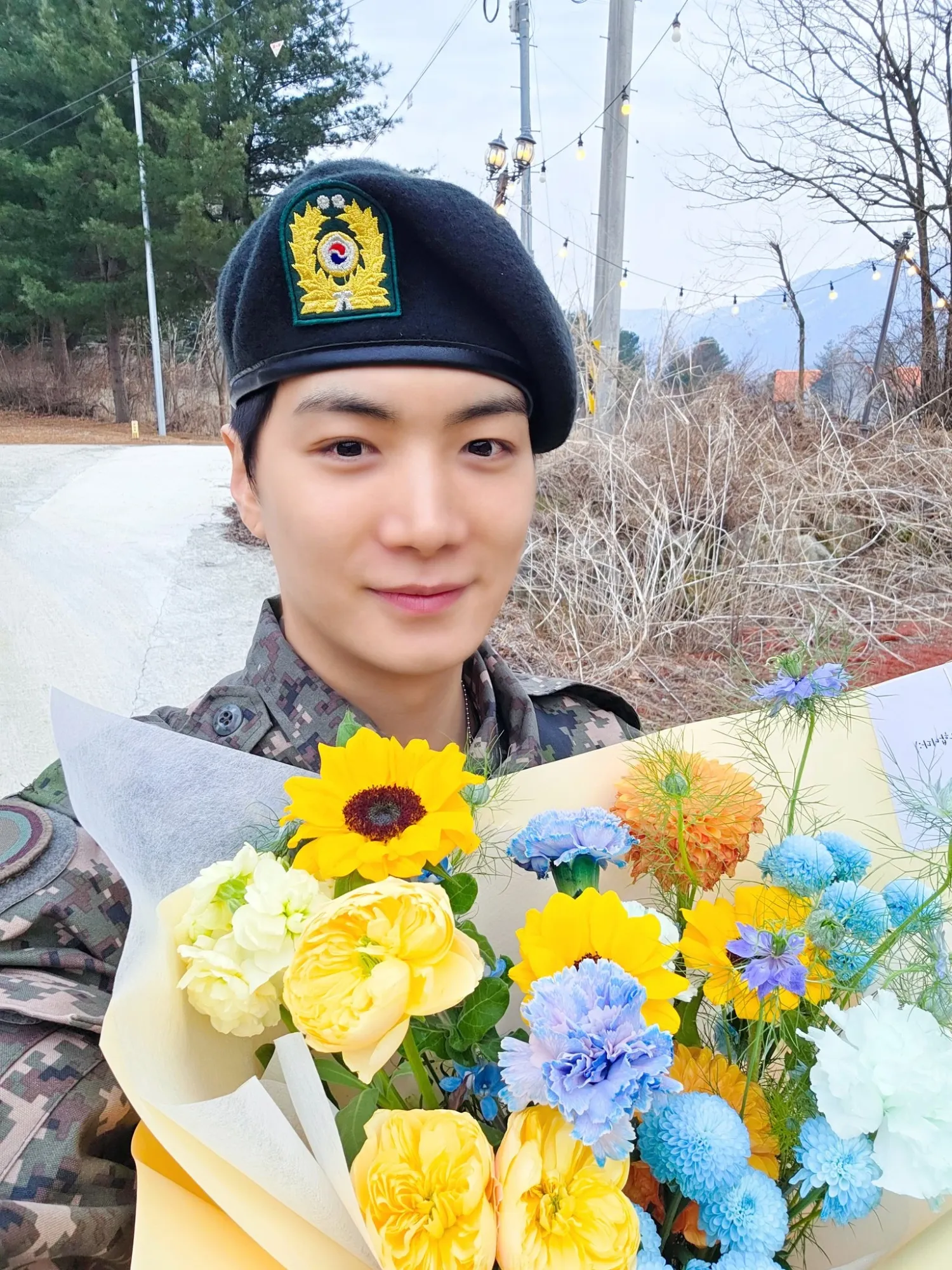 Recent activity shot of Kim Jonghyeon