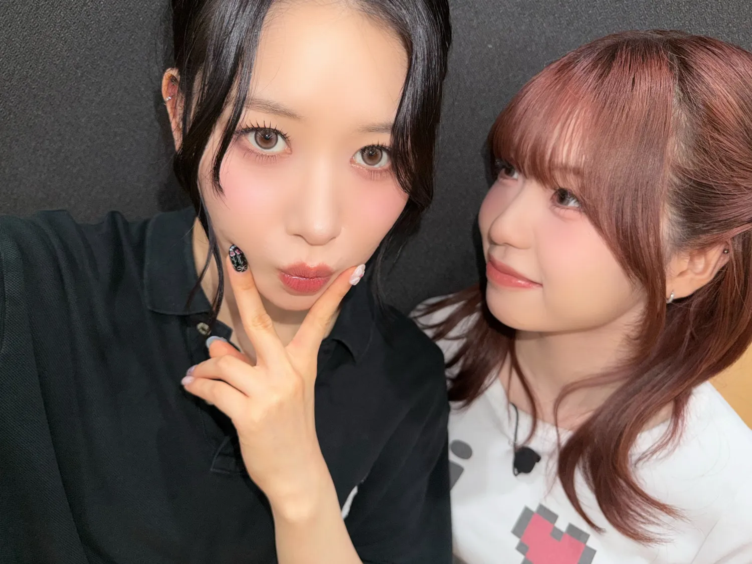 A moment captured by Kasahara Momona (ME:I)'s fan