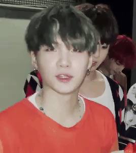 슈가 (방탄소년단)의 비하인드 컷