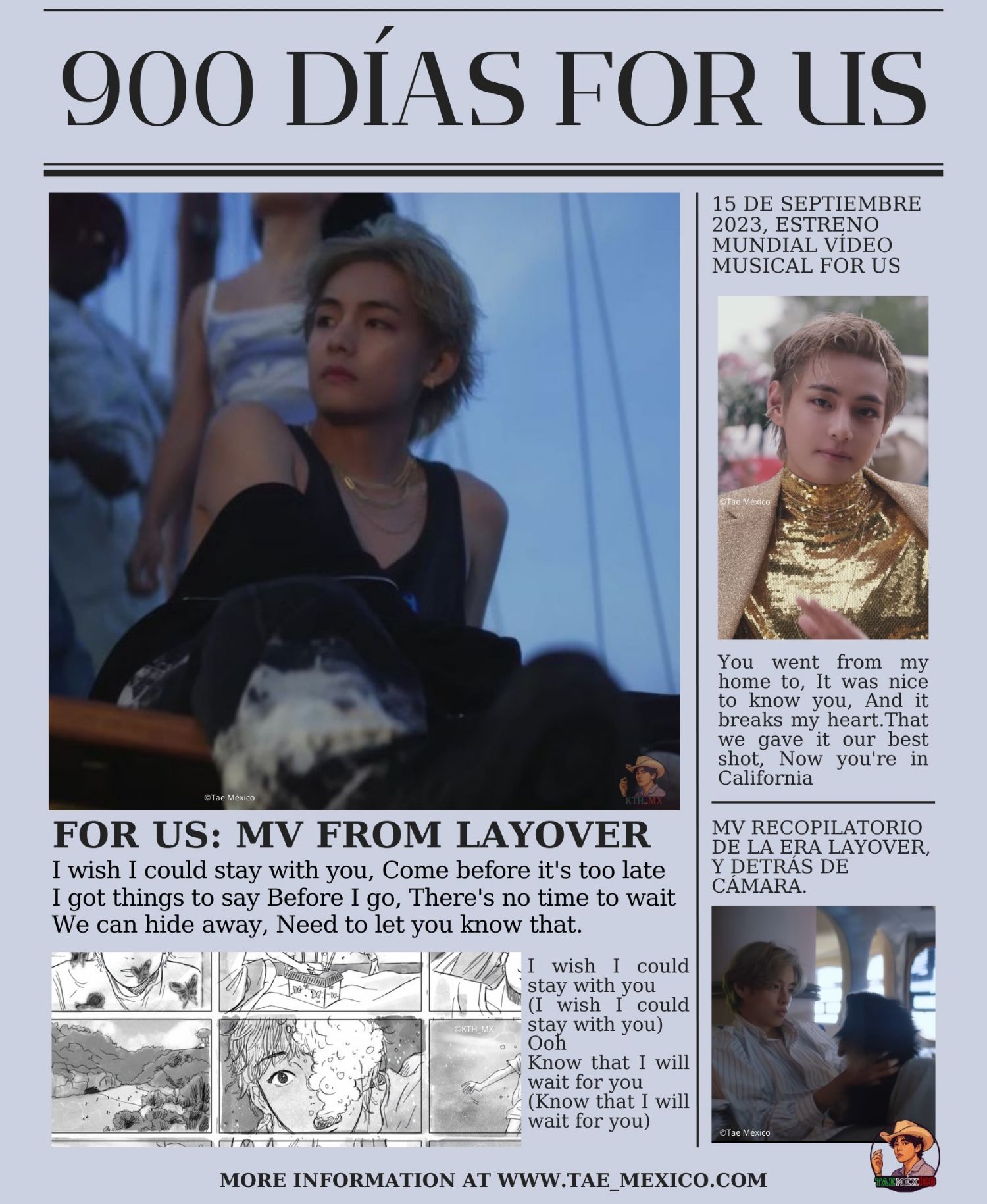 Behind-the-scenes cut of V (BTS)