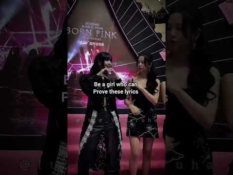 A moment captured by Jennie (BLACKPINK)'s fan