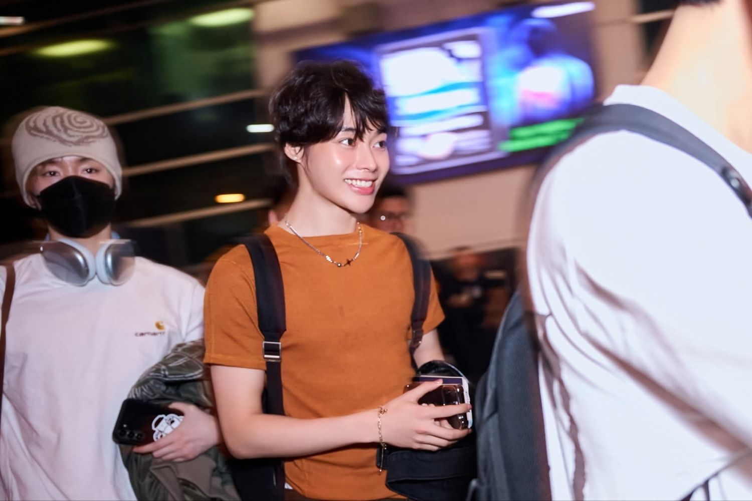 A moment captured by Hanbin (TEMPEST)'s fan